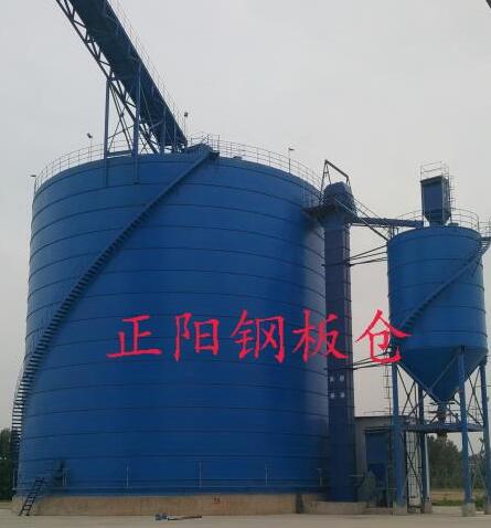 博兴大型矿粉钢板库