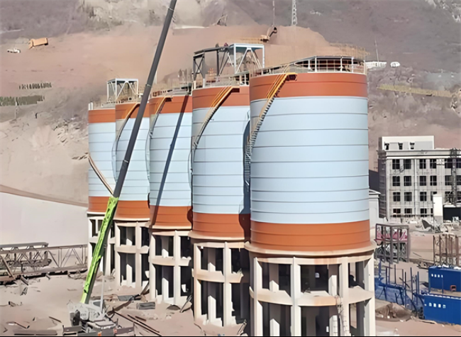 博兴高架钢板仓