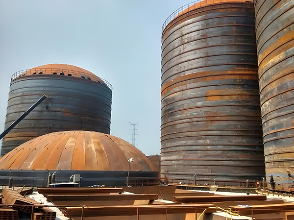 博兴焦粉钢板仓